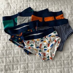 Cat & Jack Dino Print Briefs (6)